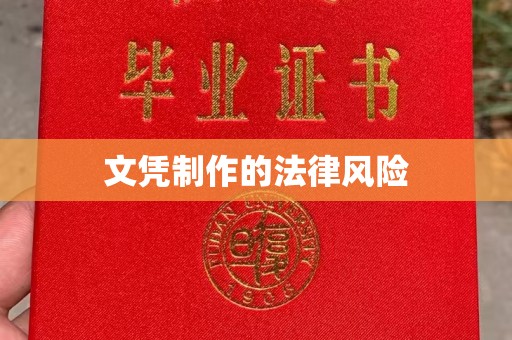 桑日文凭制作的法律风险