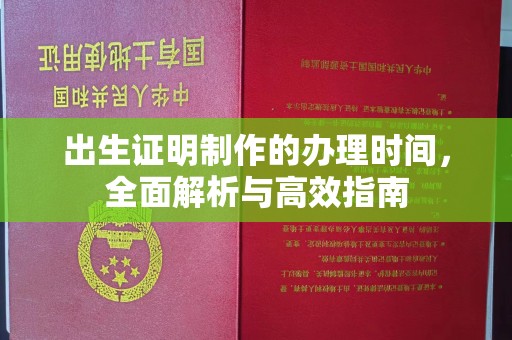 桑日出生证明制作的办理时间，全面解析与高效指南