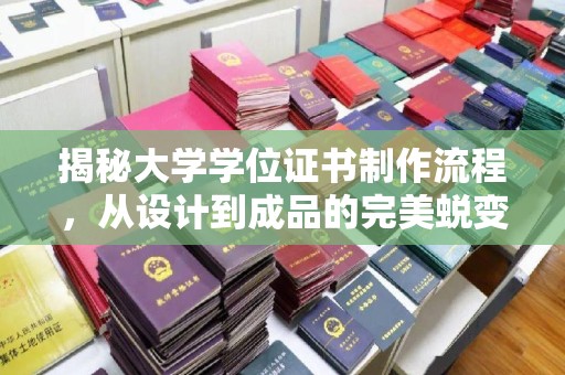 桑日揭秘大学学位证书制作流程，从设计到成品的完美蜕变