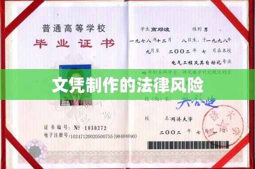 桑日文凭制作的法律风险