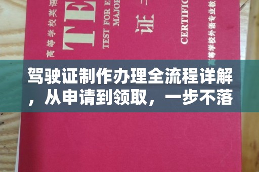 桑日驾驶证制作办理全流程详解，从申请到领取，一步不落