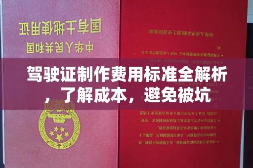 桑日驾驶证制作费用标准全解析，了解成本，避免被坑